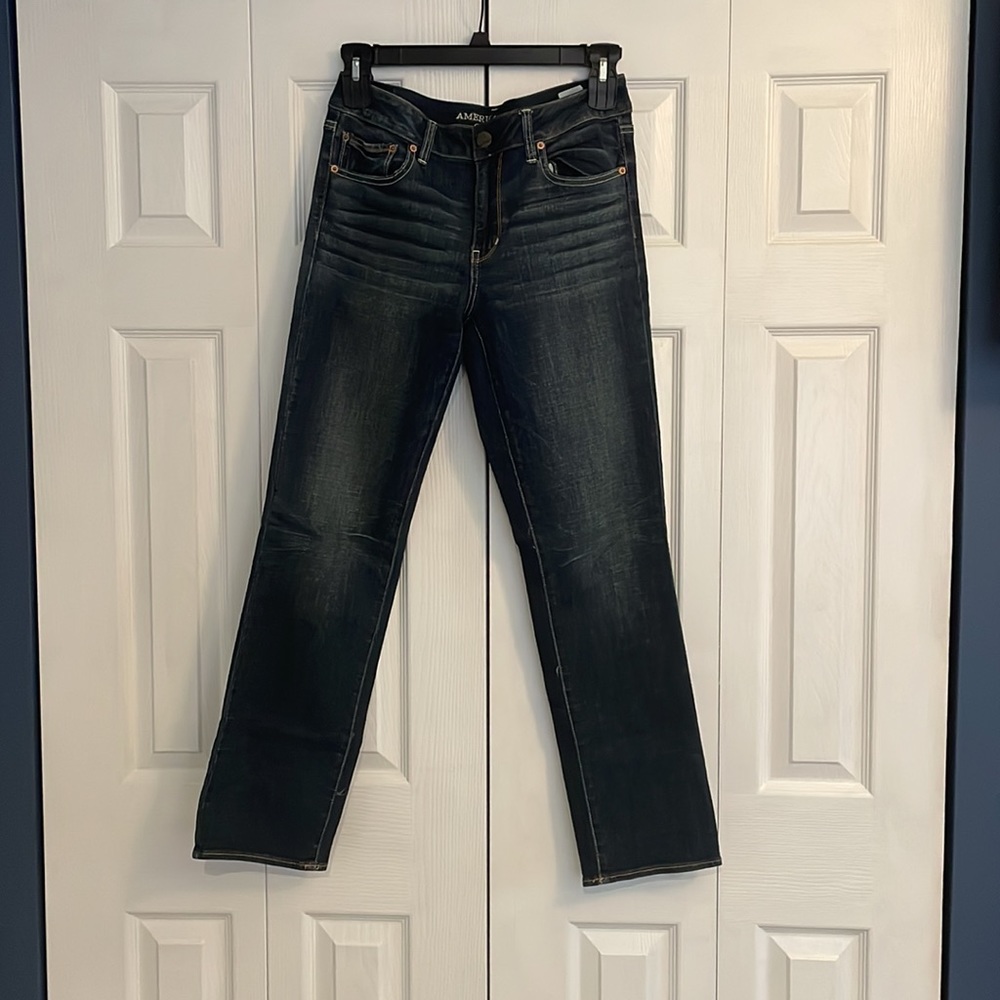 American eagle straight cut jeans